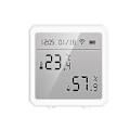 Miniatyrbillede 3 af 5: Smart Wifi Termometer Hygrometer Stemmestyring Trådløs værelse