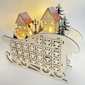 Miniatyrbilde 4 av 4: Julekalender i tre, LED-boks nedtelling til jul, julekalender, julepynt