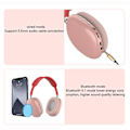 Pikkukuva 2 / 5: Bluetooth 5.0 Kuulokkeet, Langattomat Over-Ear Kuulokkeet, Pelikonsolille Ps4, Tietokoneelle (Valkoinen)