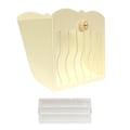 Miniatyrbillede 1 af 5: Kanin Hø Foderautomat Foder Krybbe Græsholder Hø Dispenser Kanin Hø Krybbe Blå White 21cmx25cmx13cm