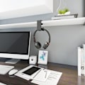 Miniatyrbilde 2 av 7: Justerbart Hodetelefonstativ: Hodetelefonstativ Svart_2 Pakning Black_2 Pack