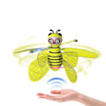 Pikkukuva 3 / 5: Pieni Mehiläinen Lentävä Ajoneuvo Lentokone Gesture Control Vehicle Lentävä Helikopteri Valot Lasten Lelut Syntymäpäivälahja Joulu Robottilelut