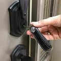 Miniatyrbillede 5 af 10: Nøgleorganisator Læder Nøgleholder Nøglering Sort sort