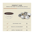 Miniatyrbilde 4 av 4: Gjenfyllbar Kaffekapsel For Vertuo 230 Ml Kaffeputer Kaffemaskin, Med 2 Stk Gjenbrukbar Silikon
