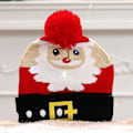 Miniatyrbild 1 av 5: 2024 NY LED Julhatt Kreativ Blinkande LED-ljus Stickad Hatt Snögubbe Vinter Varm Färg Stickad Mössa Julklapp 4