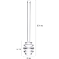 Miniatyrbillede 4 af 5: Honningdyp, 6 Tommer Klar Glas Honningdyp Pinde Sirup Dispenser Honning Ske Reusable Kaffe Te Cocktail Rørpinde