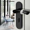 Miniatyrbillede 7 af 7: Dørstopper 6 stk PVC Dørgrebsstopper Dørpude Silikon Dør Anti-Greb Beskytter (Transparent)