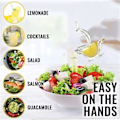 Miniatyrbillede 8 af 9: Akryl Fugleformet Citronpresser Ergonomisk Citronpresser Frugtpresser med Hældetud 1pc