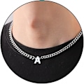 Miniatyrbild 2 av 4: Halsband med Initial för Män
