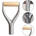 Miniatyrbilde 4 av 5: Jern Spade Håndtak Skovl D/y Grip Håndtak God Håndbeskyttelse Hage Solid Jern Tilbehør Hageverktøy For Snø Skovl Graving Rake Too