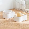 Miniatyrbillede 2 af 3: Makeup-svamp Holder Multifunktionel Opbevaring Ventilation Pudder Puff Holder Kosmetisk Puff Æg Skønhedssvamp Stativ Display