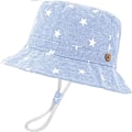 Miniatyrbild 1 av 5: Justerbar solhatt för barn, andningsbar strandhatt för pojkar och flickor Star Light Blue