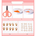 Miniatyrbilde 5 av 6: 3850 akrylperler 3mm 7mm bokstavperler for smykkelaging D
