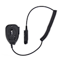 Miniatyrbillede 2 af 5: PTT Mic Højttaler Mikrofon til -UV9R UV9R -A58 A58 UV-XR GT-3WP -9700 UV-9R Plus Radio Walkie Talkie