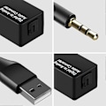 Pikkukuva 4 / 5: 192 kHz Digitaalinen Analogiseen Äänimuunnin, DAC Digitaalinen Optinen Toslink Analogiseen 3,5 mm Jack Äänikaapeli Adapteri