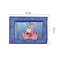 Miniatyrbild 2 av 2: Tecknad Gobeläng Roliga Gobelänger Bakgrund För Sovsal Vardagsrum Väggdekor 100cmx70cm Patrick Star