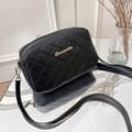 Moderigtige afslappede crossbody-tasker til damer, luksus kvast Black