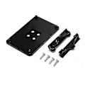Miniatyrbilde 1 av 5: CPU Kjøleribbe Monteringsbrakett Bakplate AMD Ryzen Socket AM4 CPU Vifte Kjøler Dark Black