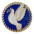 Miniatyrbild 1 av 5: Punk Legering Fredsduvor Brosch Rolig Väska Smycken Nyhetsprydnader Blue