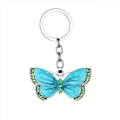 Miniatyrbillede 1 af 5: Nøglering til Piger Kvinder Butterfly Nøglering Krystal Butterfly Vedhæng Nøglering Nøglering Charm Bil Taske Tegnebog Hængende Green