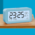 Miniatyrbild 4 av 5: Digital Elektronisk Klocka LED-Display Elektronisk Klocka Stereo Digital Display Snooze Väckarklocka 12/24H Byt Nedräkningstid NUO0430 Blue