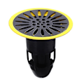 Miniatyrbild 1 av 2: Avloppsvatten Anti-lukt Duschbrunnstopp Deodorant Golvbrunnstäcke stcyv Black