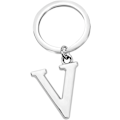 Miniatyrbillede 1 af 3: Nøglering Bogstav - Initial Alfabetet Nøglering Charm Bogstav V