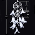 Pikkukuva 2 / 9: Unelmienpyydystin Höyhenillä white
