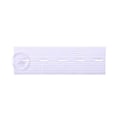 Miniatyrbilde 2 av 4: Livmorjeans med elastisk midjebåndsforlenger, knapp for midjebåndsforlenger, bukser White 1PC