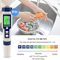 Miniatyrbild 3 av 5: Pool Salt Tester, Digital Salinitetsmätare, Hög Noggrannhet 5 I 1 Salinitetstestare för Saltvatten, IP67