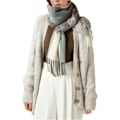 Miniatyrbilde 2 av 5: Dame XXL vinter skjerf høst overdimensjonert skulderskjerf dame pledd skjerf poncho lang skjerf kappe 1 myk og komfortabel 70 cm x 180 cm