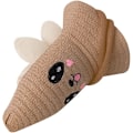 Miniatyrbild 6 av 6: Barn Straw Solhatt Flickor Andningsbar Bredbrättad Sommar Bucket Hat med Hoppande Kaninöron Solskydd Strandhatt Khaki