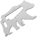 Miniatyrbild 1 av 5: 13 i 1 Multifunktionsverktyg för utomhusbruk EDC-kortverktyg Karbinhake Flaska (Silver)