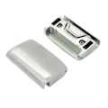 Miniatyrbillede 1 af 5: 1 par hurtigudløser udskiftnings rustfrit stål armbånds adapter spænde til Garmin Fenix 5X 5S X5 Silver 20 mm