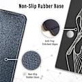 Miniatyrbillede 5 af 7: Stor Gaming Mousepad med Syet Kant, Minimalistisk Bjerg Desk Mat, Udvidet Mousepad med Anti-Slip Bund
