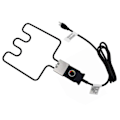 Miniatyrbillede 2 af 5: 1500W Elektrisk Rygegrill Varmeelement med Controller til Masterbuilt Ryger FT