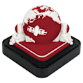 Miniatyrbilde 1 av 3: 2024 Kalender Notatblokk Med Lys Interessant Formet 3d Kalender Notisblokk For Familie Venn Nabo Gave Earth Red