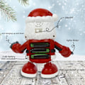 Miniatyrbillede 6 af 6: Tegnefilm Elektrisk Julemand til Børn Julepynt Julsang Dans med LED Lys