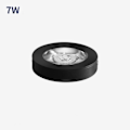 Miniatyrbilde 1 av 9: Spot LED Downlight Taklampe 7W Black 7W Black