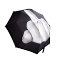 Miniatyrbillede 3 af 3: Nyt design paraply med langfinger i sort, cool mode paraply med effekt