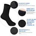 Miniatyrbilde 3 av 7: 3mm Neopren Sokker med Anti-Skli for Kvinner og Menn - Dykkesokker, Termiske Vann Sokker for Dykking, Snorkling, Svømming, Seiling, Kajakkpadling Hot Pink xl