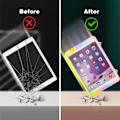 Miniatyrbillede 6 af 6: Farvet Hjerte til Samsung TabA 10.1 \" Cover 2019SM-T510/T515 Tegneserie Sjov Kawaii Sød Silikone Sjovt Cover Mode Unik Fidget til Børn Cover