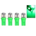T10 w5w Blå LED med 5 stk 5050SMD chip 12v DC 4-pakning IS-blå 4-pack