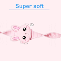 Miniatyrbild 3 av 5: Söta digitala barnklocka, söt kaninformad flickklocka LED Mode Silikon Djurformad Clamshell Design Armbandsur Flicka Bästa Presenter Rosa