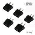 5 st 110V till 220V Konverteringsadapter Pluggar Reseadapter Konverterare US Plug