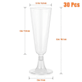 Miniatyrbillede 3 af 5: Engangsglas Engangs Drikkeglas Engangs Cocktailglas Engangs Cocktailkopper