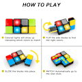 Miniatyrbillede 4 af 8: Musikalsk Rubiks Cube Spil, Nyt Elektronisk Puslespil, Rejsespil, Legetøj til Børn
