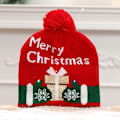 Miniatyrbild 1 av 4: 2024 NY LED Julhatt Kreativ Blinkande LED-ljus Stickad Hatt Snögubbe Vinter Varm Färg Stickad Mössa Julklapp 8