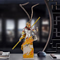 Miniatyrbillede 5 af 6: Sort Abekongekonge Statue Black Myth Sun Wukong Figur Resin Samleobjekt Skulptur Gave til Spil Elsker Hjemme Bil Dekoration Burning Moth-M