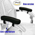 Miniatyrbillede 2 af 5: Par Skum Armlæn Albuepude Ergonomisk Skridsikker Memory Foam Albuestøtte